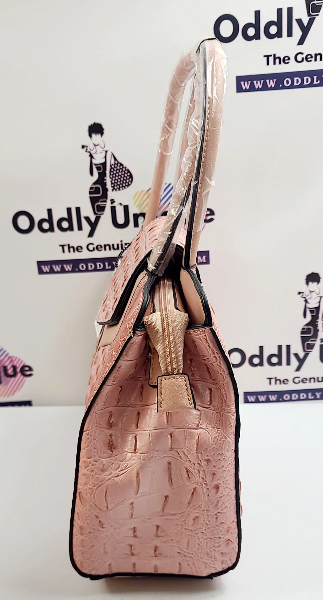 2in1 Croc Flap Satchel Wallet Sets