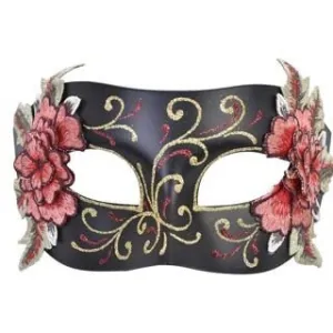 Aria Eye Mask - Black/Pink