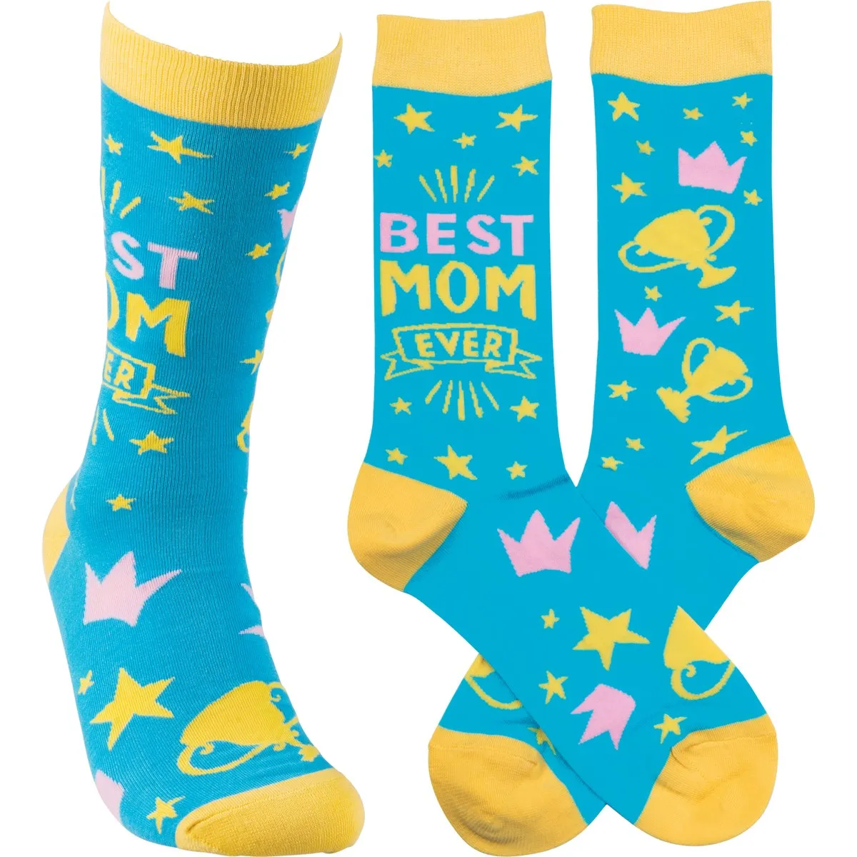 Best Mom Ever Crew Socks