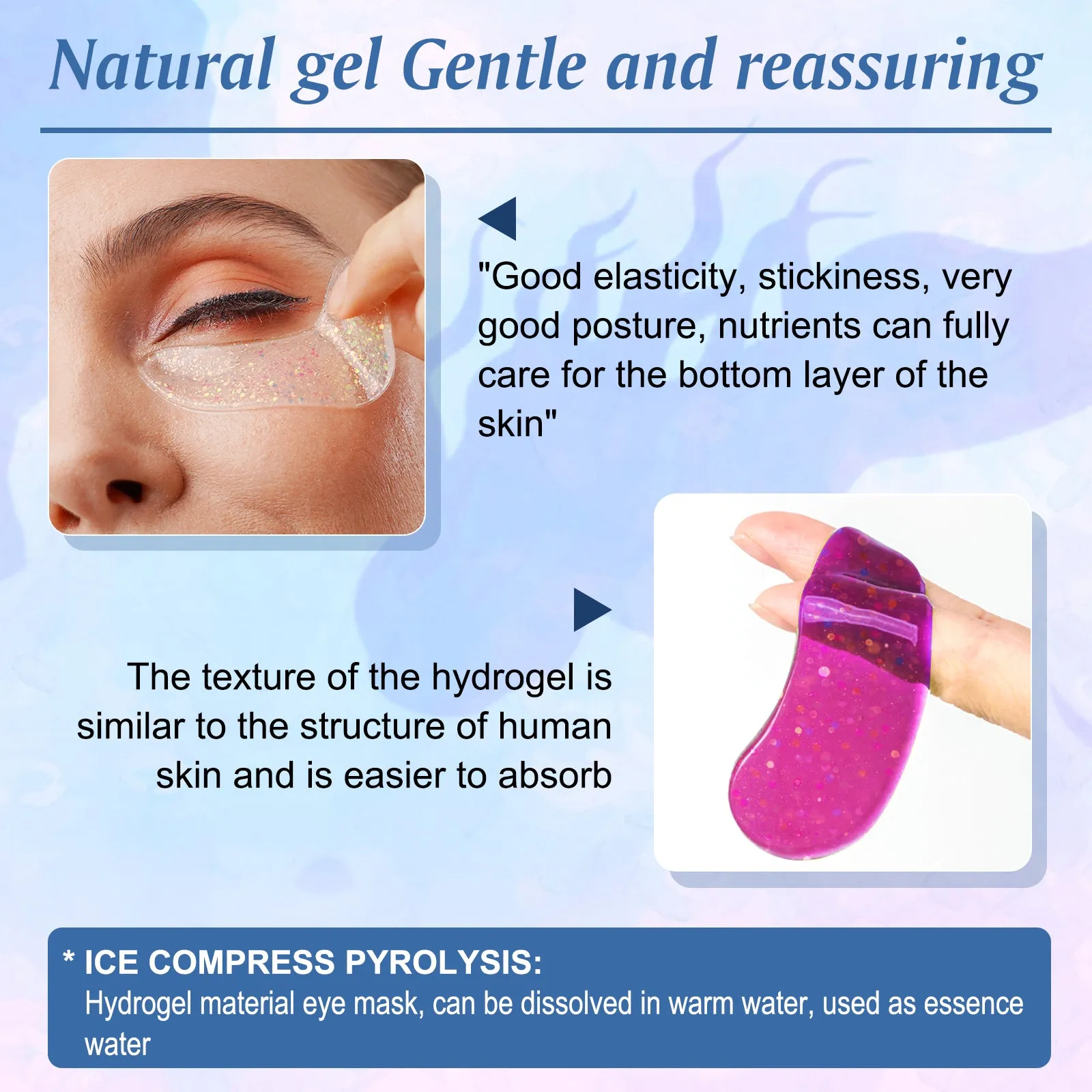 Elaimei Natural Marine Collagen Anti Aging Eye Masks