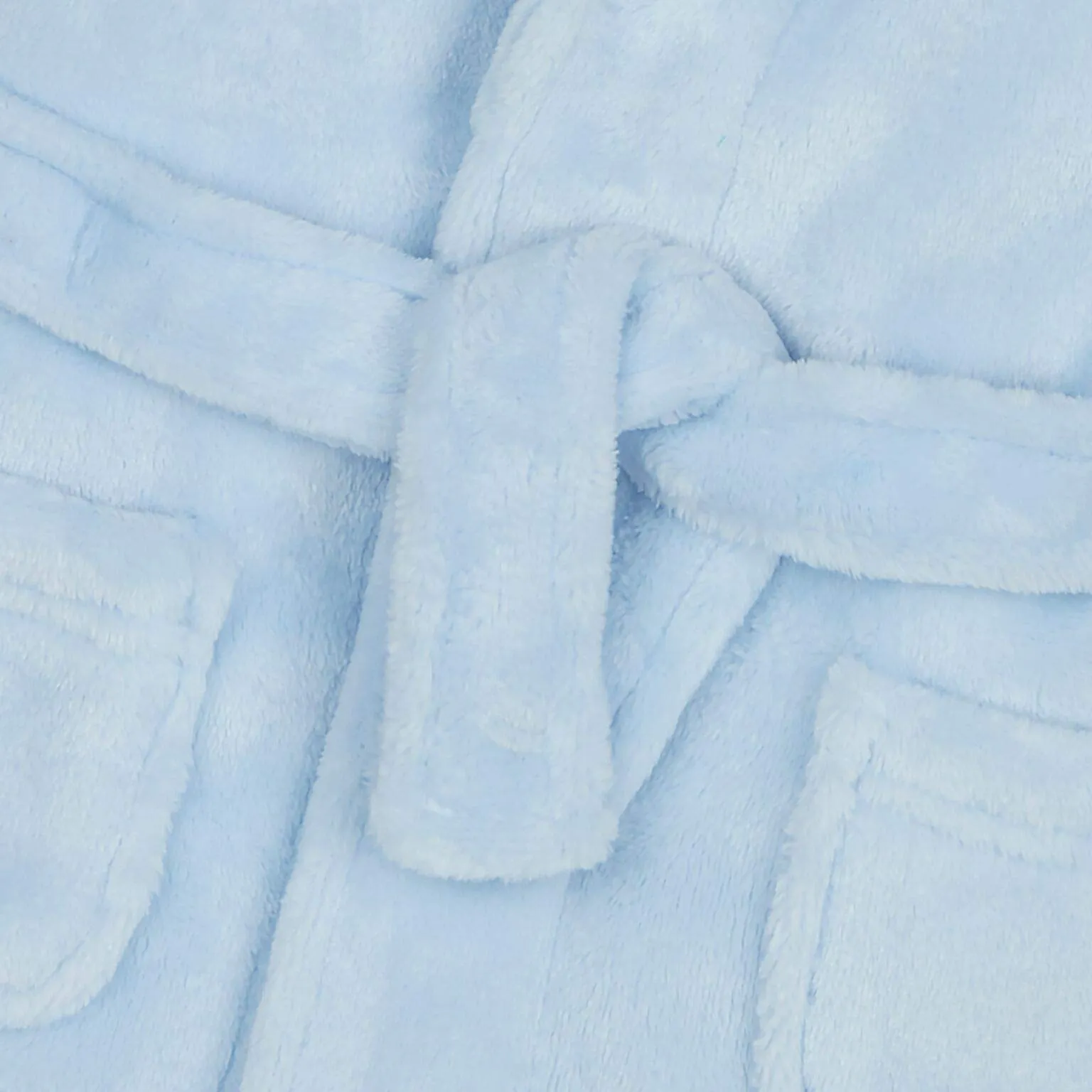 Gembroidery Personalised Baby Bathrobe Hooded Fleece Dressing Gown Super Soft Gifts Bath Robe For Boys Girls Cute Teddy Ears (0-6 Blue)