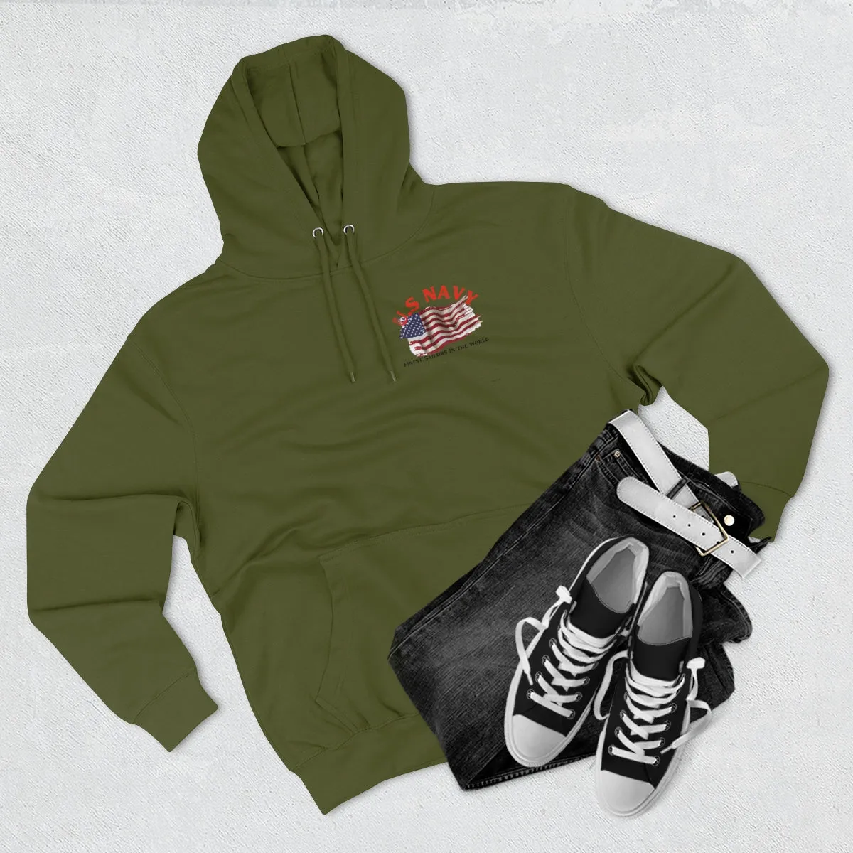 Hoodie ( US Navy ) Military style