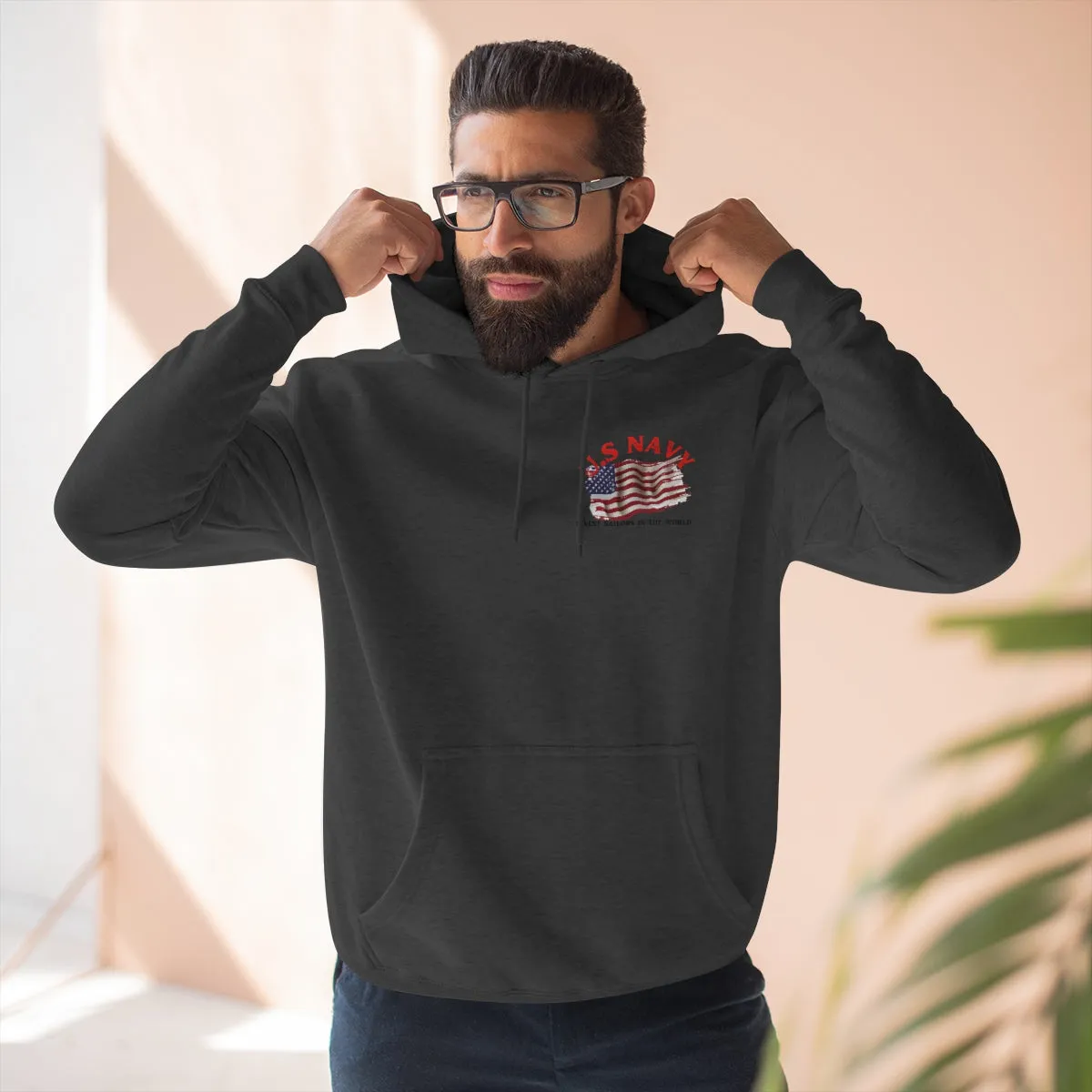 Hoodie ( US Navy ) Military style