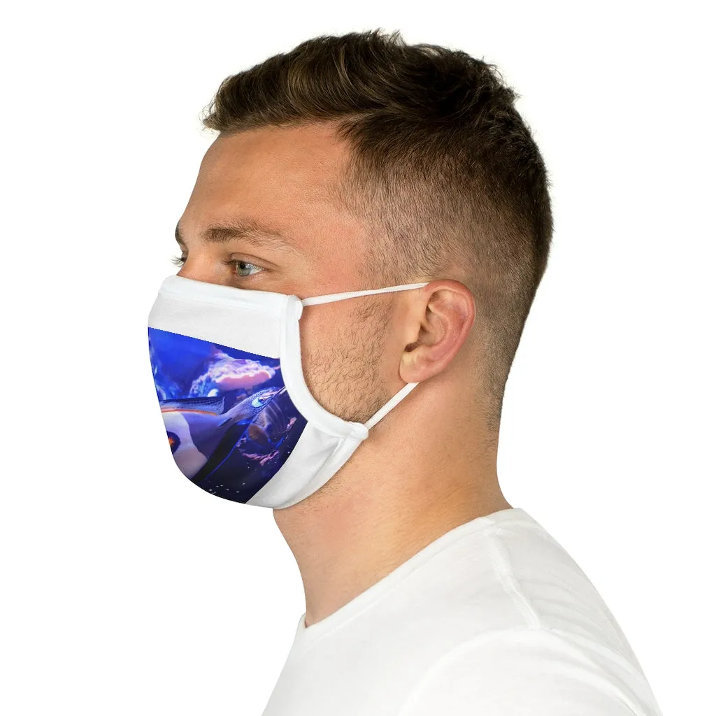 Light White Fish Cotton Face Mask (EU)