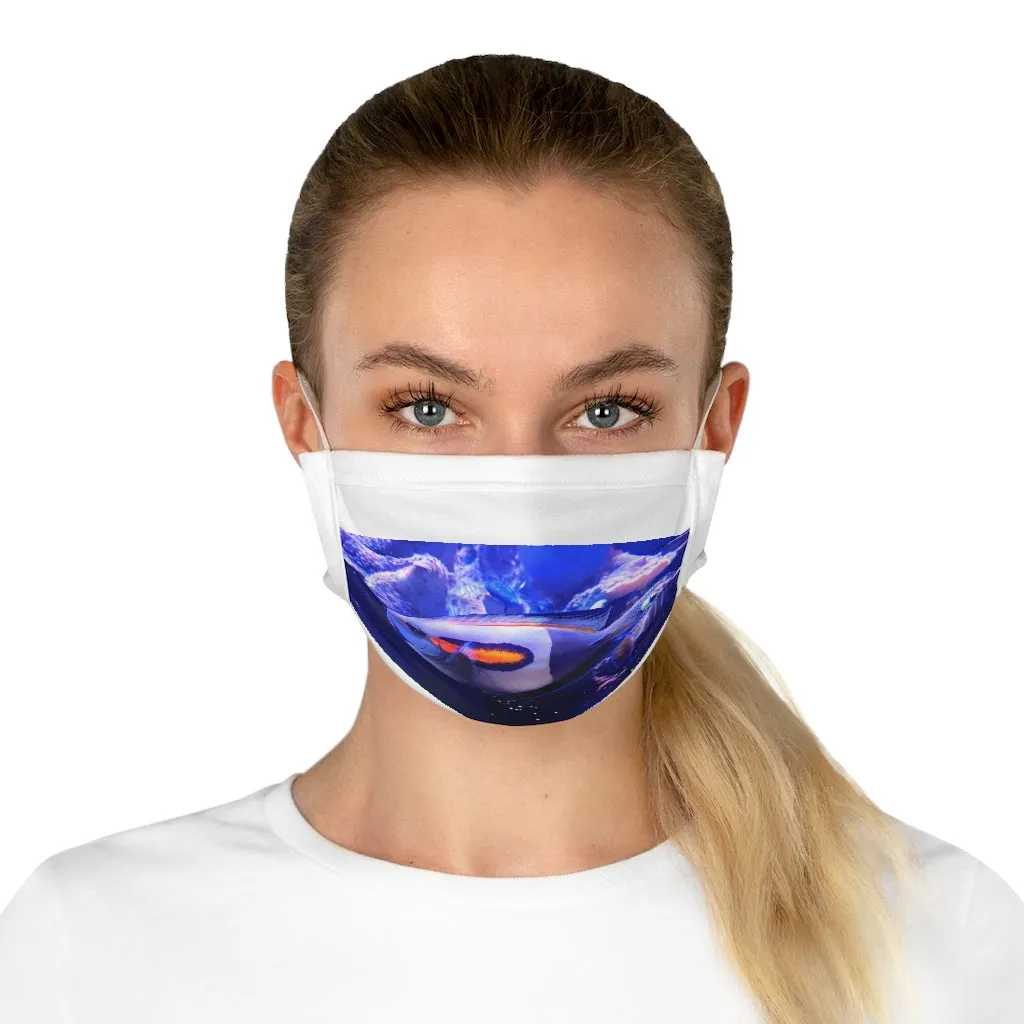 Light White Fish Cotton Face Mask (EU)