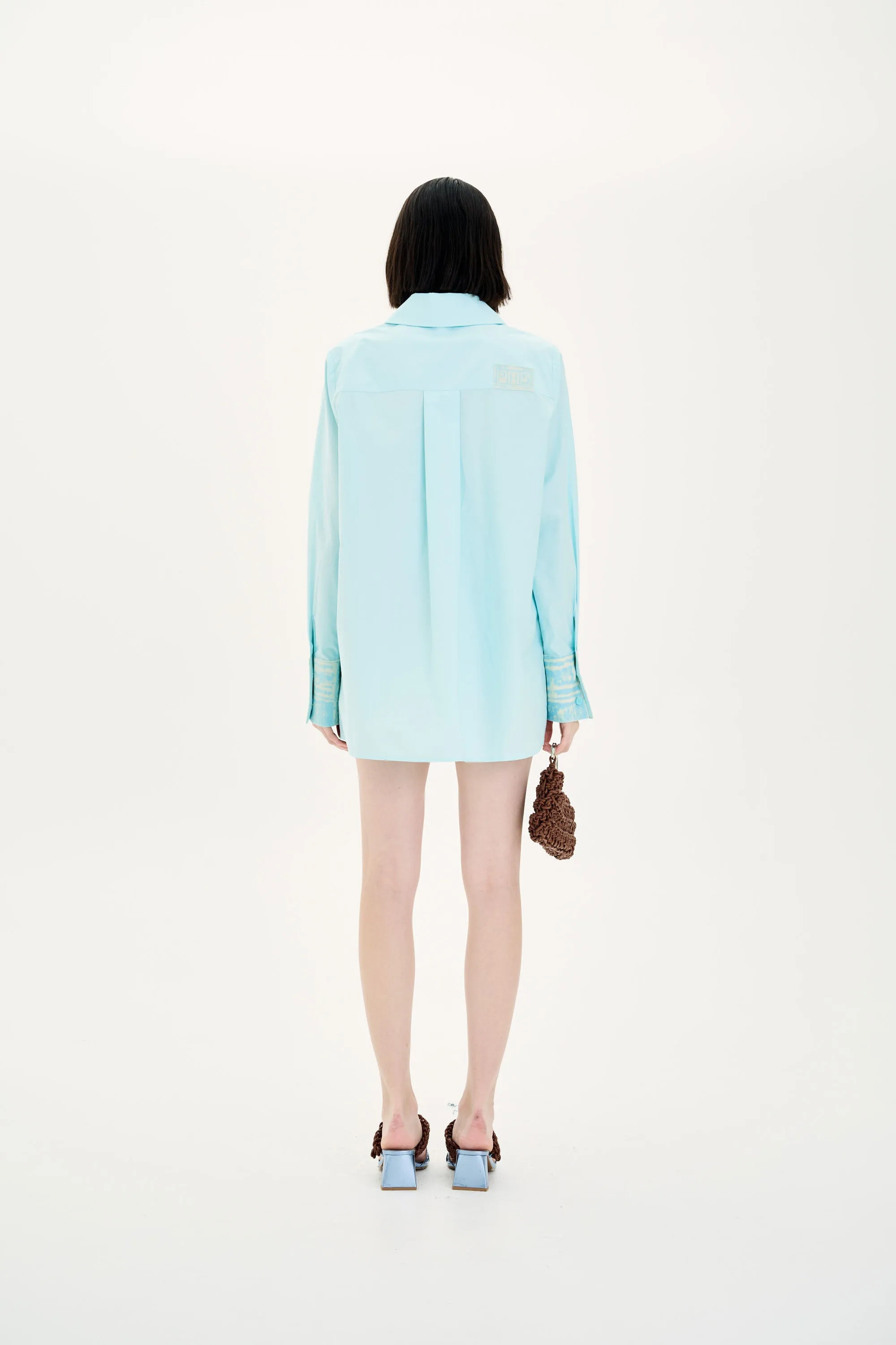 PROTEA MIXED MEDIA OVERSIZED SHIRT