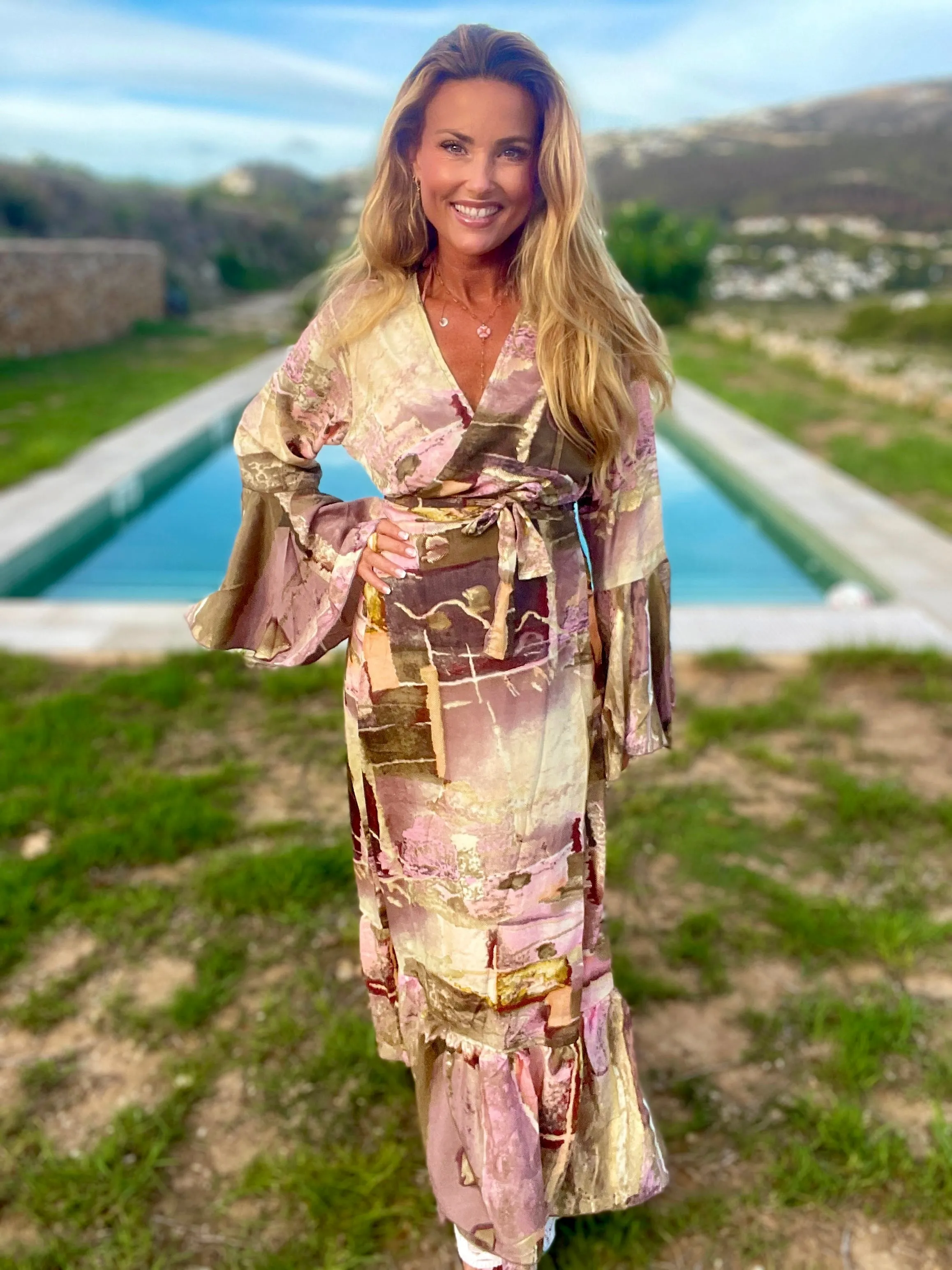 Robe cache-coeur Ibiza 23🌸
