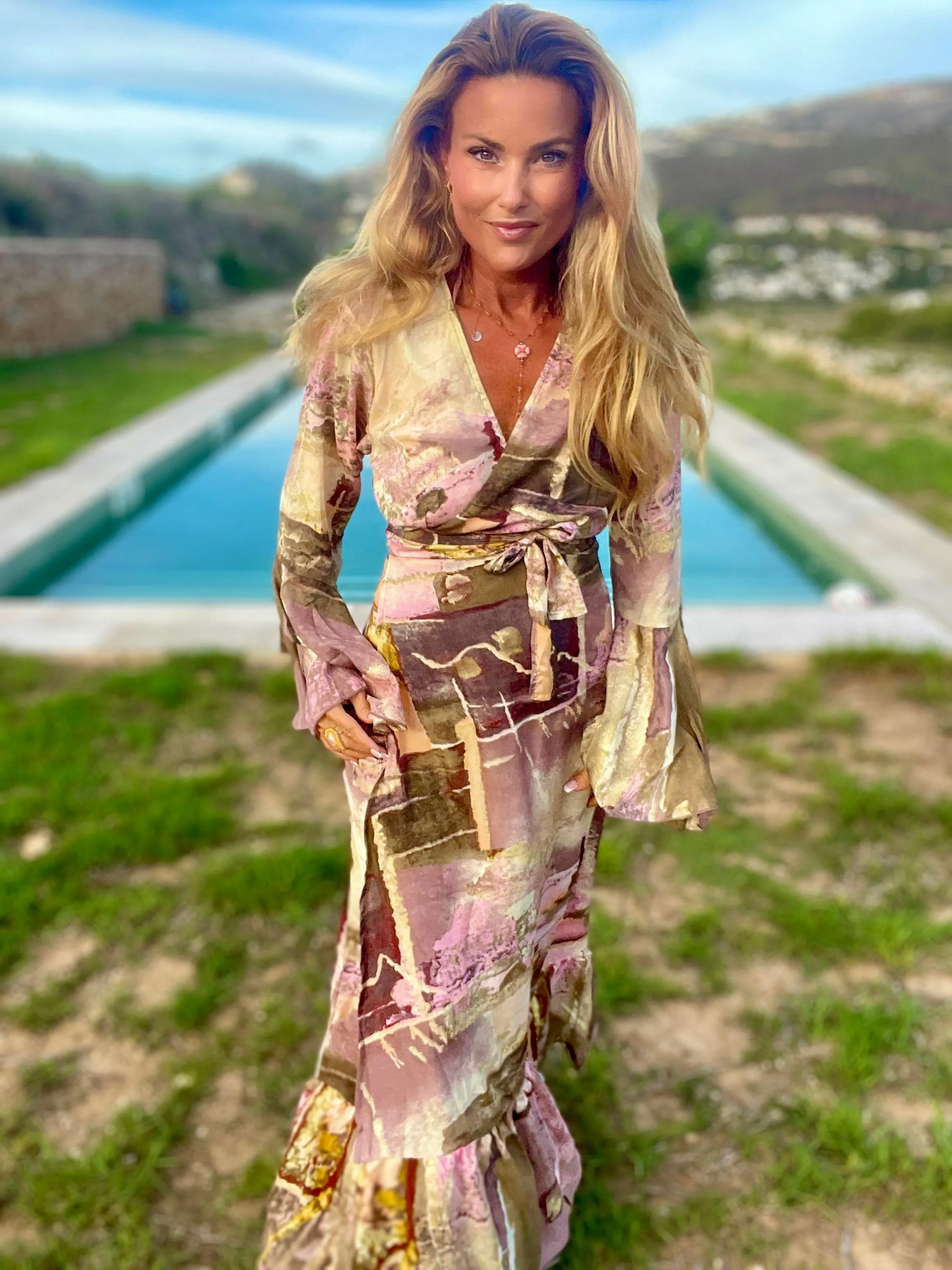 Robe cache-coeur Ibiza 23🌸