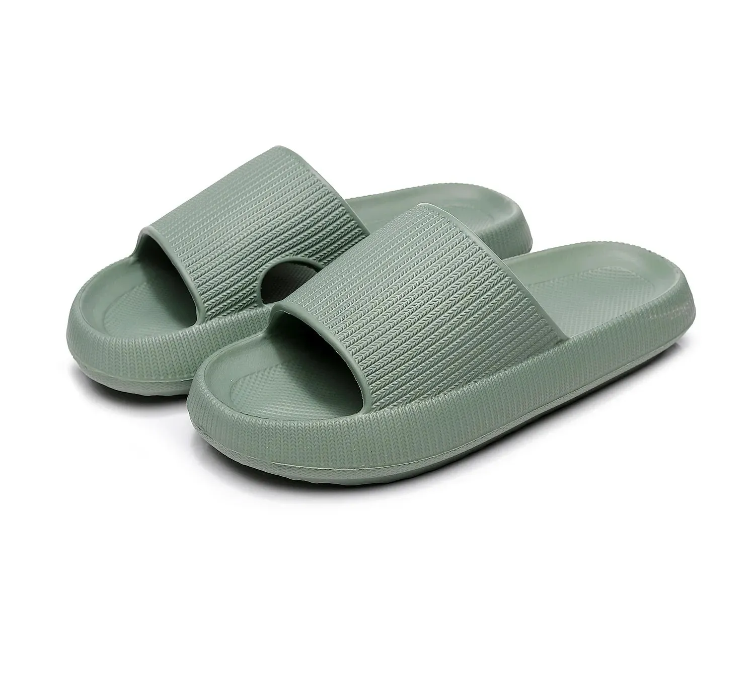 Women Cloud Slippers Beach Eva Soft Sole Slide Sandals Leisure Men Ladies Indoor Bathroom Anti-slip Shoes