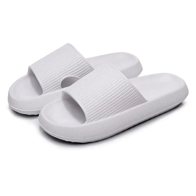Women Cloud Slippers Beach Eva Soft Sole Slide Sandals Leisure Men Ladies Indoor Bathroom Anti-slip Shoes