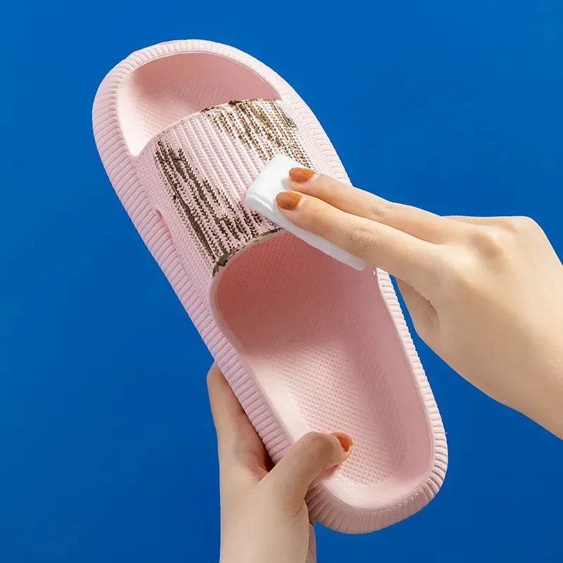 Women Cloud Slippers Beach Eva Soft Sole Slide Sandals Leisure Men Ladies Indoor Bathroom Anti-slip Shoes