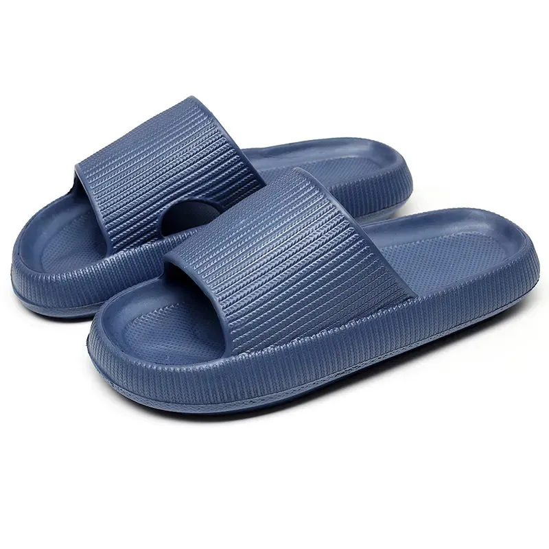 Women Cloud Slippers Beach Eva Soft Sole Slide Sandals Leisure Men Ladies Indoor Bathroom Anti-slip Shoes
