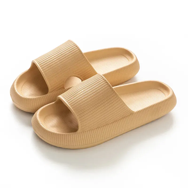 Women Cloud Slippers Beach Eva Soft Sole Slide Sandals Leisure Men Ladies Indoor Bathroom Anti-slip Shoes