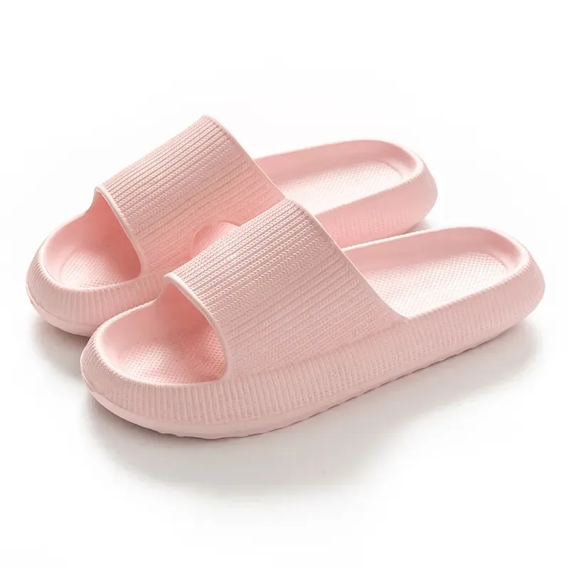 Women Cloud Slippers Beach Eva Soft Sole Slide Sandals Leisure Men Ladies Indoor Bathroom Anti-slip Shoes